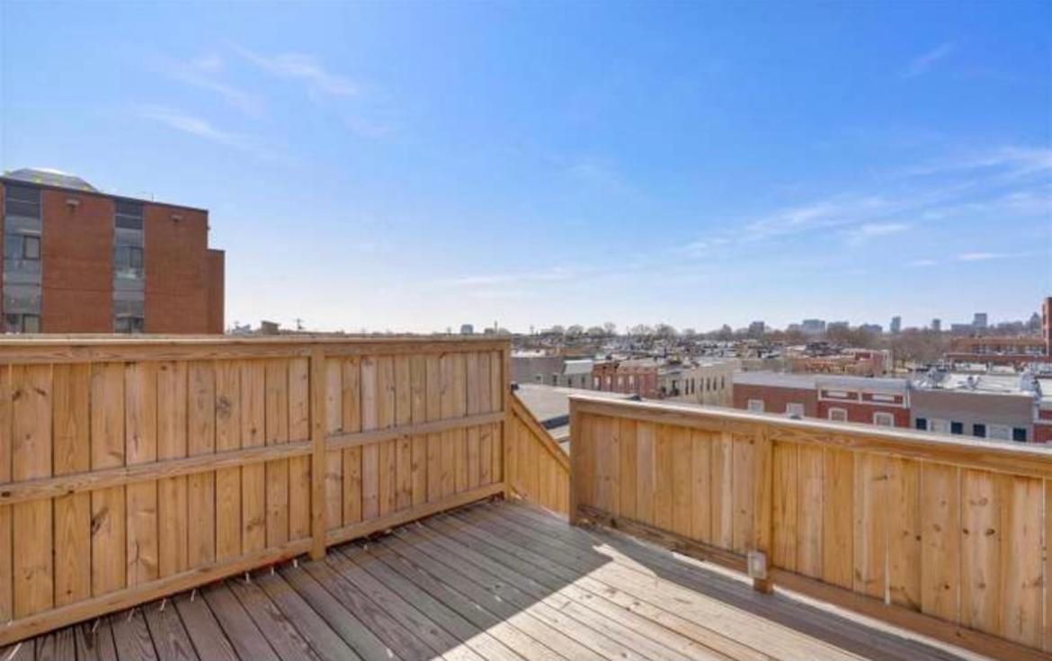 The Blue House! Modern+ Rooftop Deck+ Parking Baltimore Ngoại thất bức ảnh